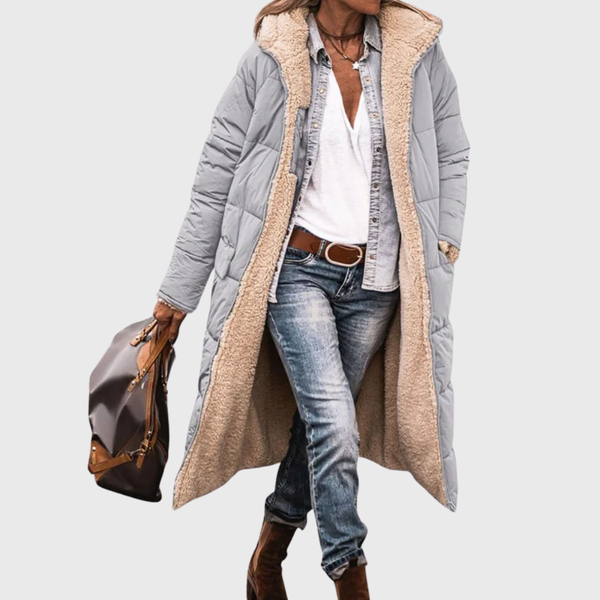 Fairford | Manteau Puffer Réversible Doublé en Laine