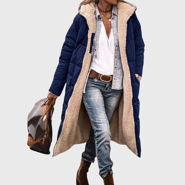 Fairford | Manteau Puffer Réversible Doublé en Laine