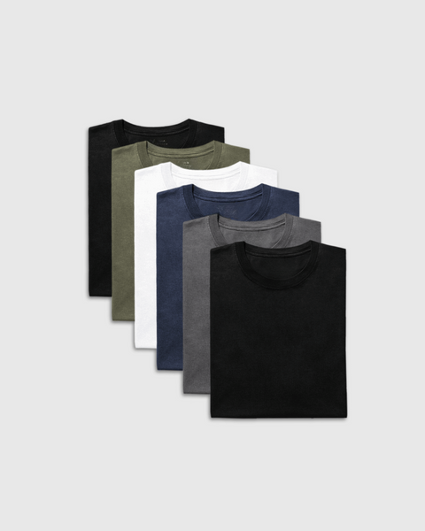 Pack x6 Col Rond L'Essentiel