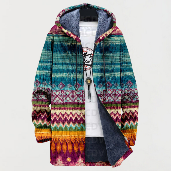 Ariana | Hoodie à Motif Tribal