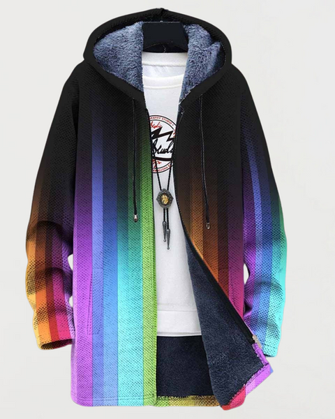 Nova | Sweat à capuche dégradé arc-en-ciel