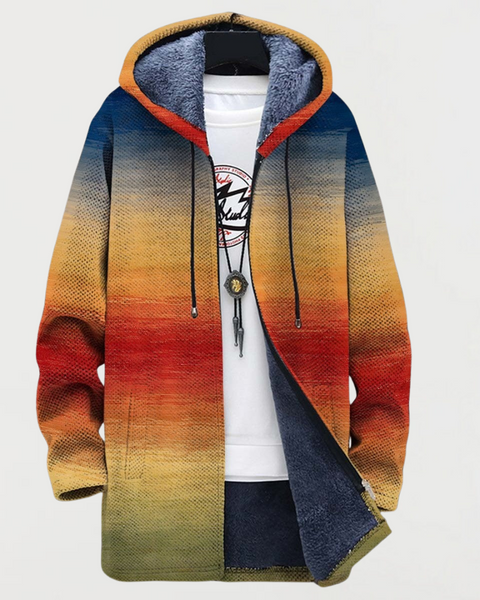Nova | Sweat à Capuche Dégradé Coucher de Soleil