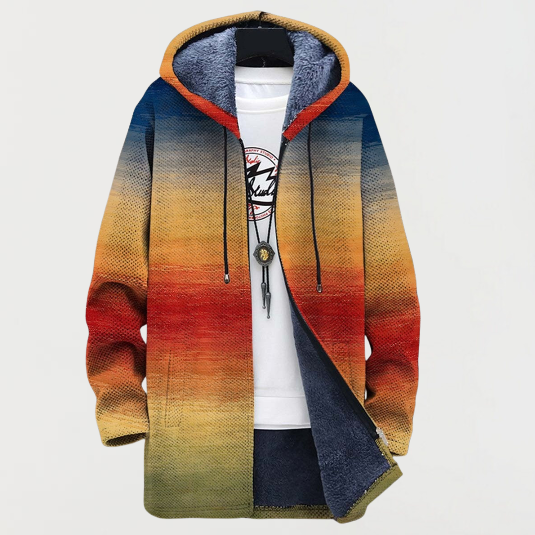 Nova | Sweat à Capuche Dégradé Coucher de Soleil