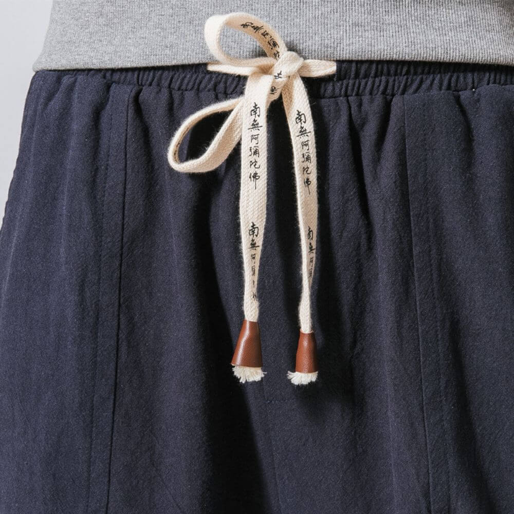 Riku - Pantalon harem confort en coton