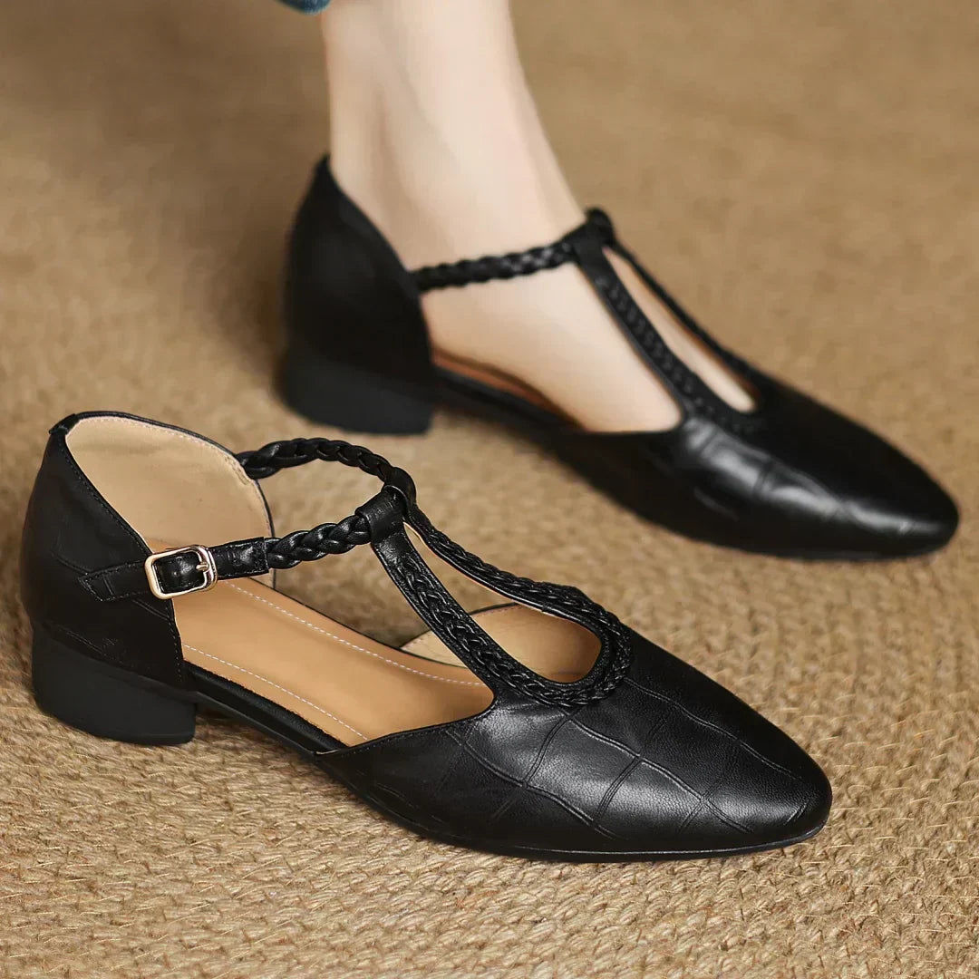 Lida | Kepa Cuir Mary Janes