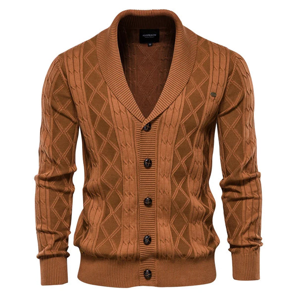 CHICIVELLE | Cardigan pour Hommes avec Fermeture à Boutons