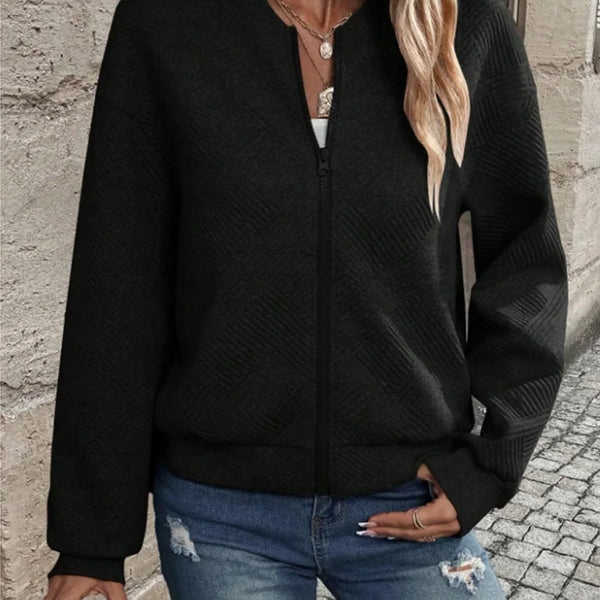 Marika™ - Cardigan Tricoté à Manches Longues