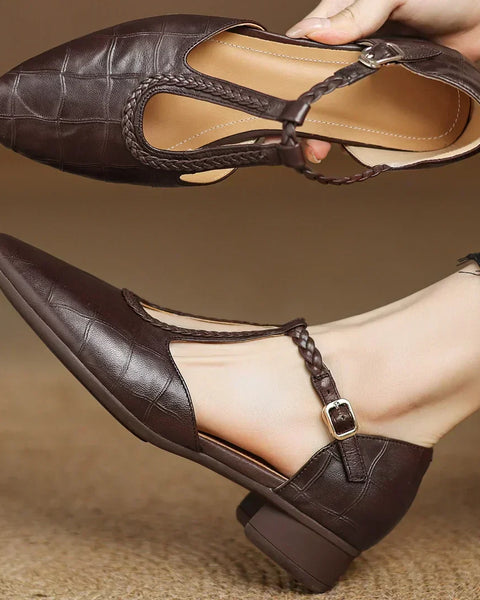 Lida | Kepa Cuir Mary Janes