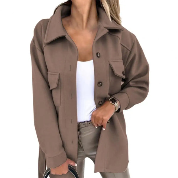 Sabrina | Veste longue oversize élégante pour un style sophistiqué