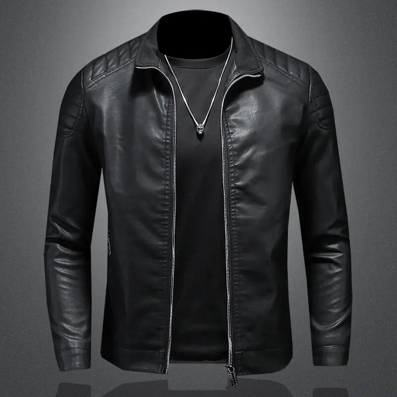 Veste en cuir de première qualité
