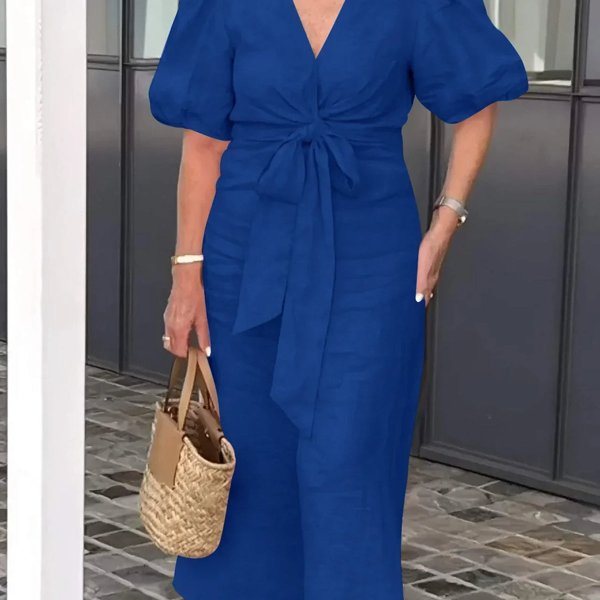 Daria | Soft Confidence Midi Dress – Elegance You Can Feel