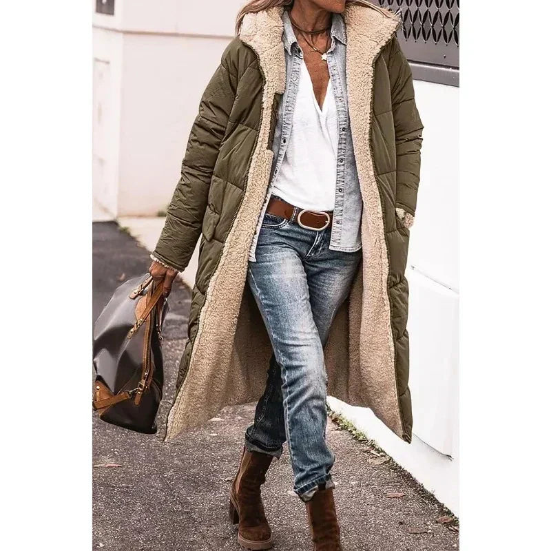 Justine | Manteau d'Hiver Confortable