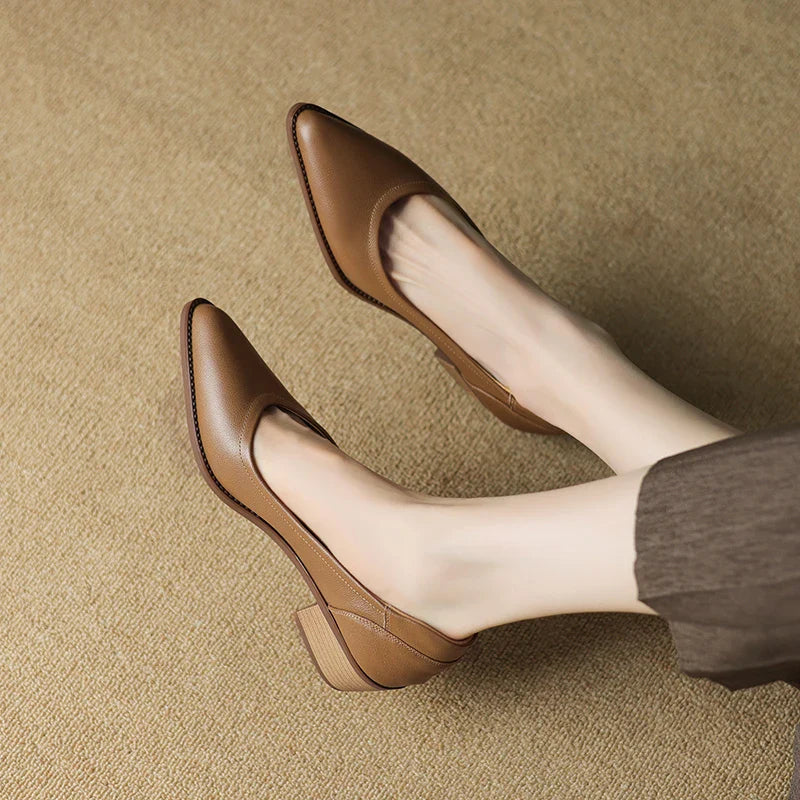 Chaussures à Talons Mi-Hauts Novalisse