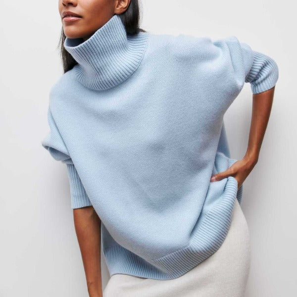 Noa | Pull Col Roulé Luxe
