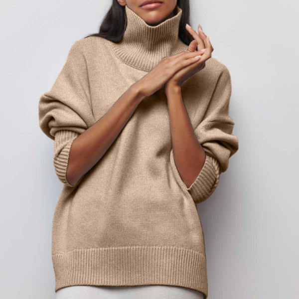 Noa | Pull Col Roulé Luxe