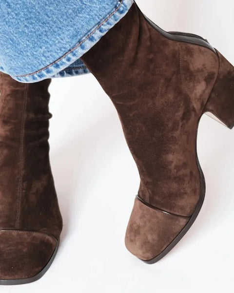 Victoria | Bottines à talon carré