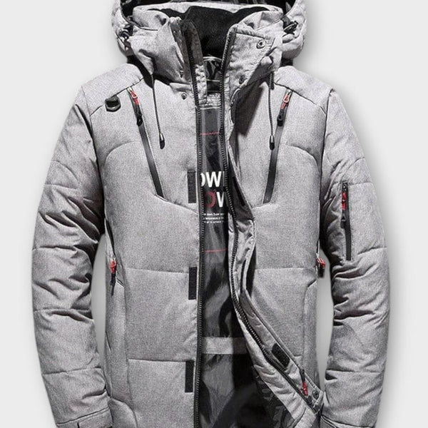 ATLAS | VESTE D'HIVER SOLIDE POUR HOMME