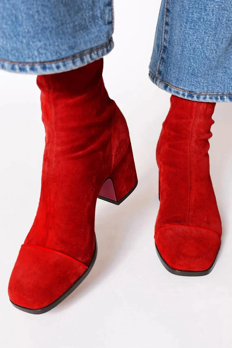 Victoria | Bottines à talon carré