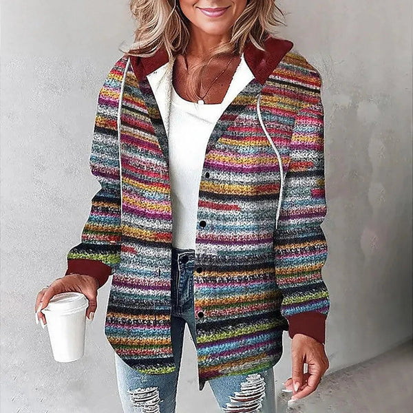Martina™ | Veste à Boutons en Maille pour Femmes