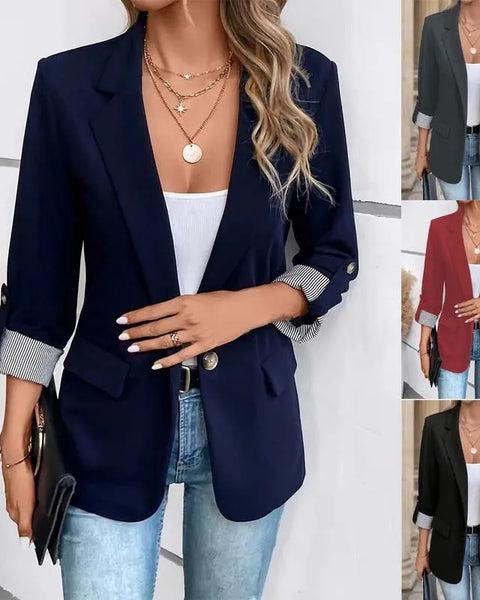 Selena | Blazer long élégant pour un style sophistiqué