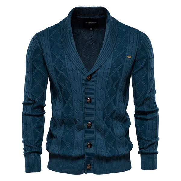 CHICIVELLE | Cardigan pour Hommes avec Fermeture à Boutons