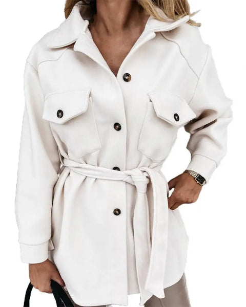 Sabrina | Veste longue oversize élégante pour un style sophistiqué
