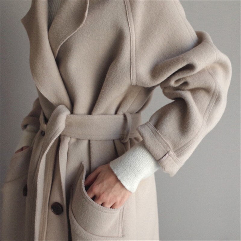 Ivy - Manteau Long Chic