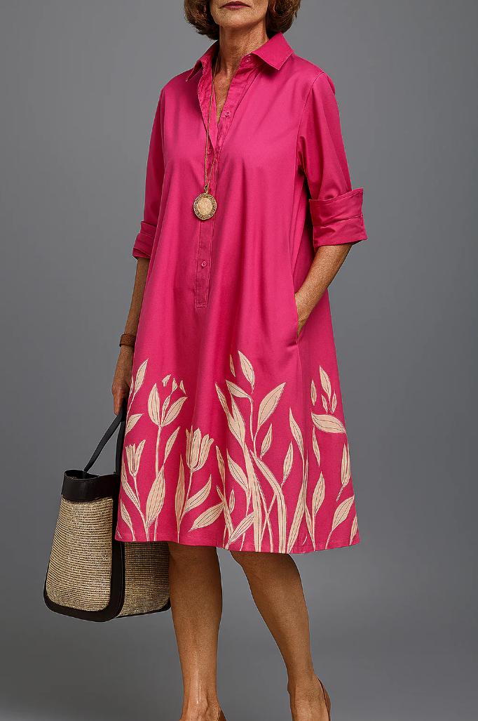 Marise - Robe Midi - Sophistication Sans Effort à Chaque Pas