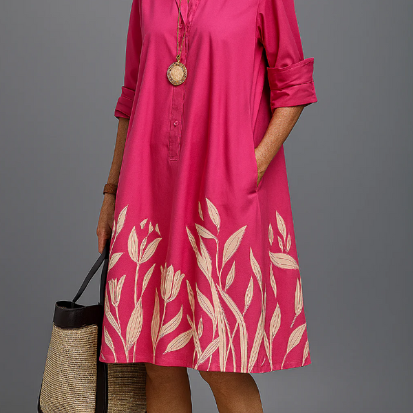 Marise - Robe Midi - Sophistication Sans Effort à Chaque Pas