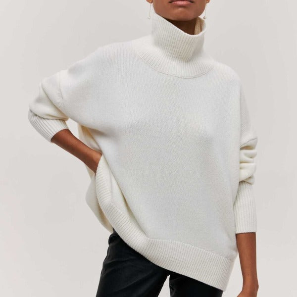 Noa | Pull Col Roulé Luxe