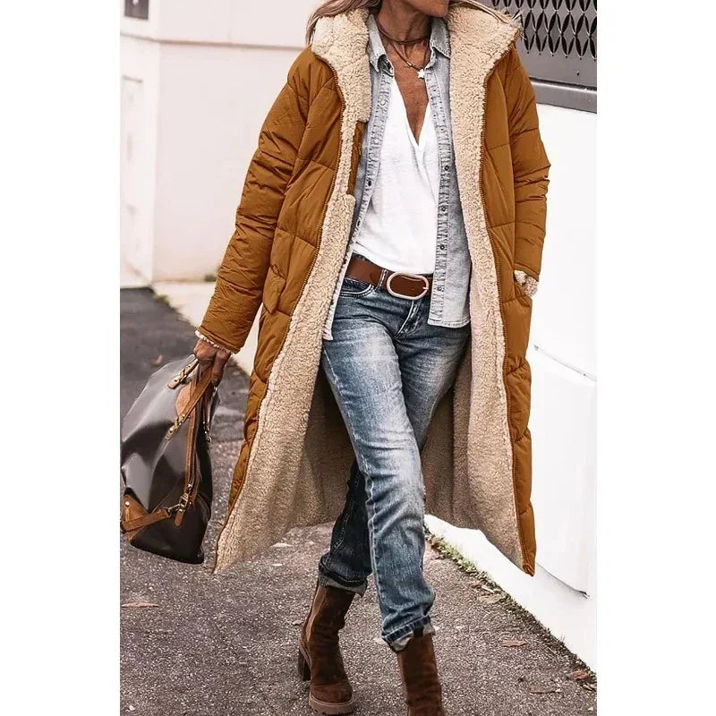 Justine | Manteau d'Hiver Confortable