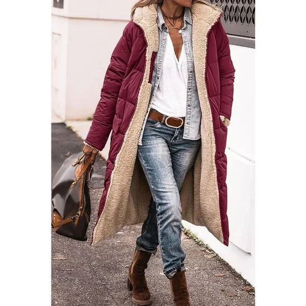 Justine | Manteau d'Hiver Confortable