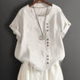 Anika | Button Detail Everyday Blouse