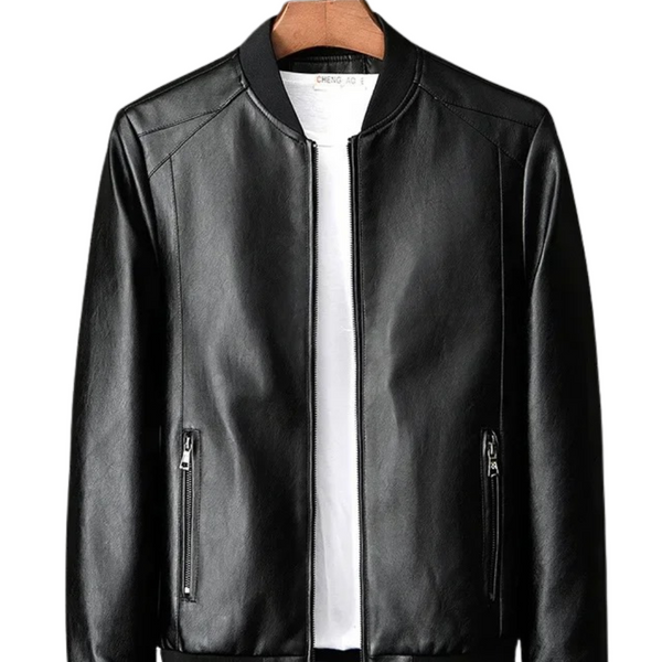 Veste de Motard en Cuir