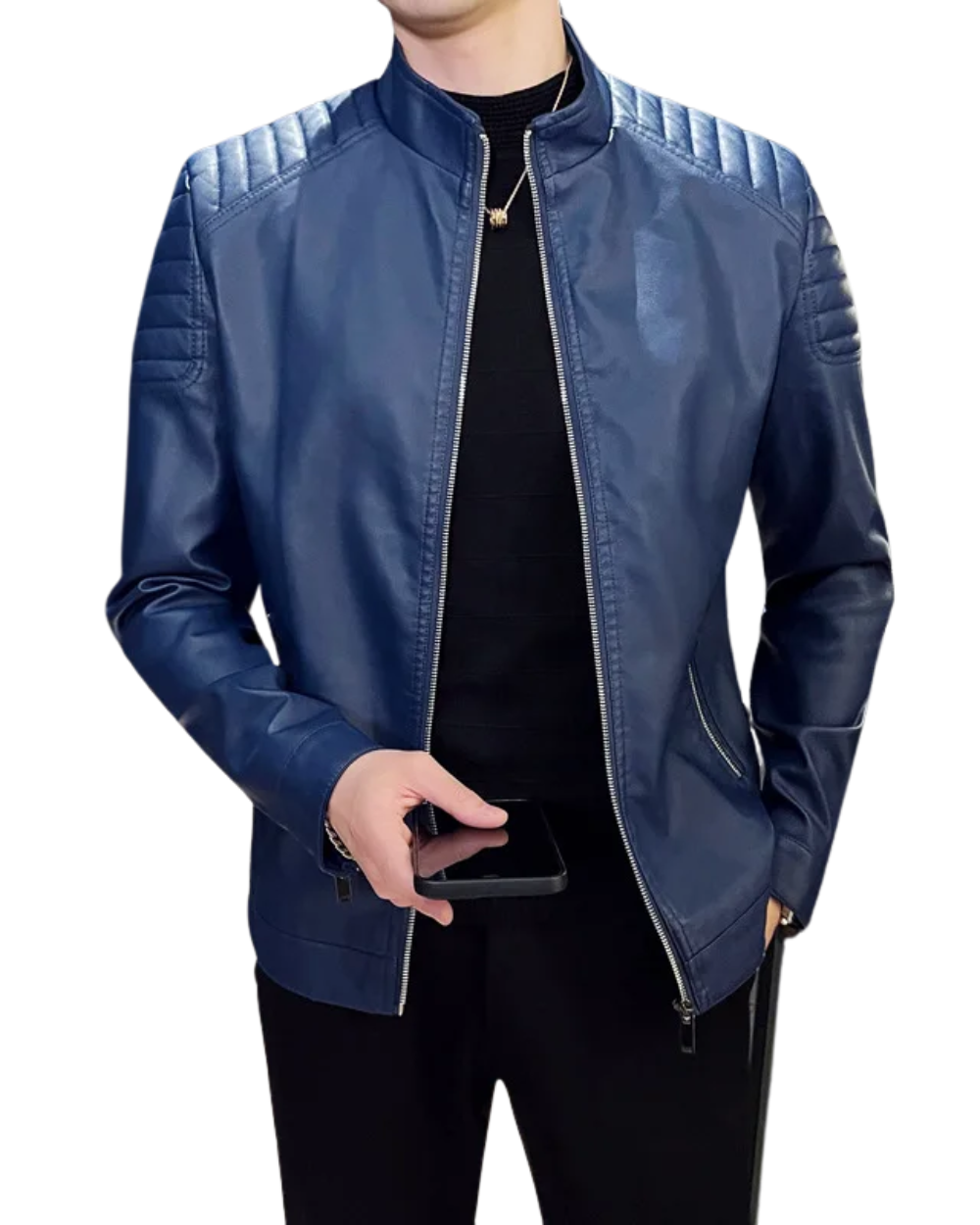 Veste en cuir de première qualité