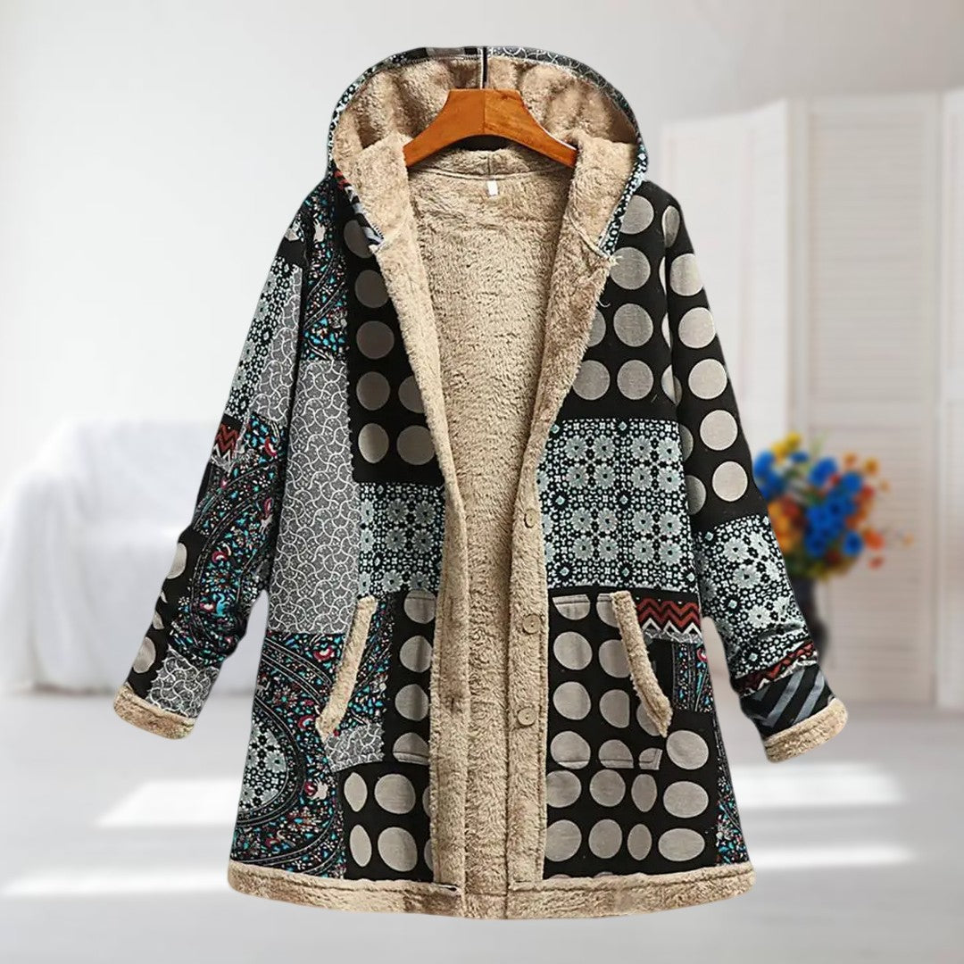 Camélia | Veste Chaleureuse avec Doublure en Fleece