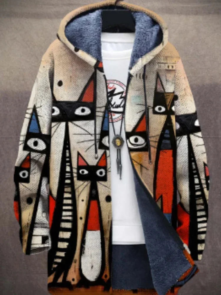 Anna™ - Veste avec Imprimé Artistique