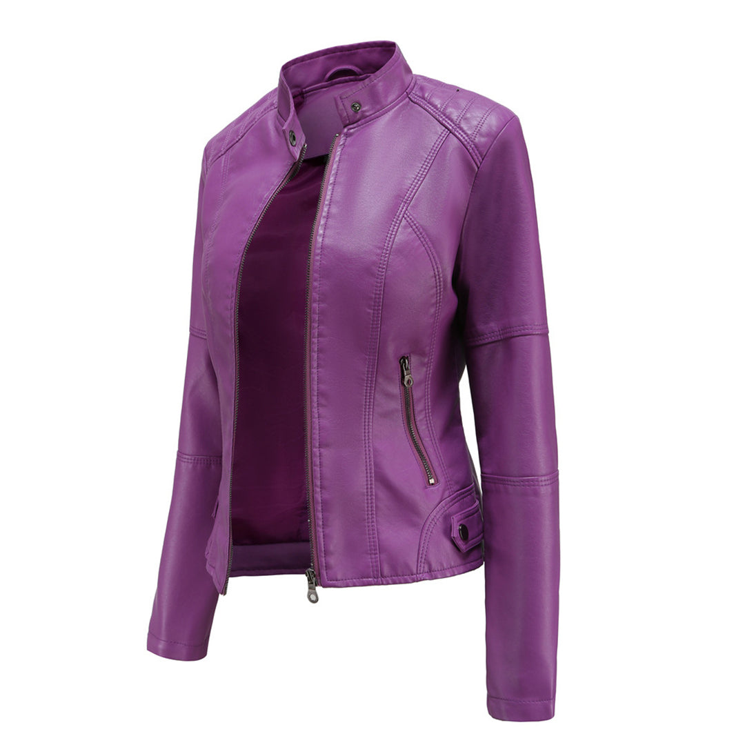 BEATRICE™ - Veste Slim à Fermeture Éclair