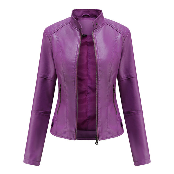 BEATRICE™ - Veste Slim à Fermeture Éclair