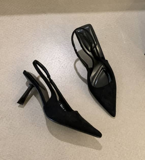 Marlena™ | Talons Slingback Nude avec Talon Fin