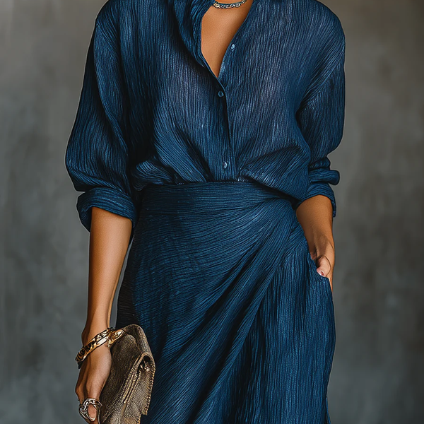 Francesca · Set consisting of shirt and long skirt