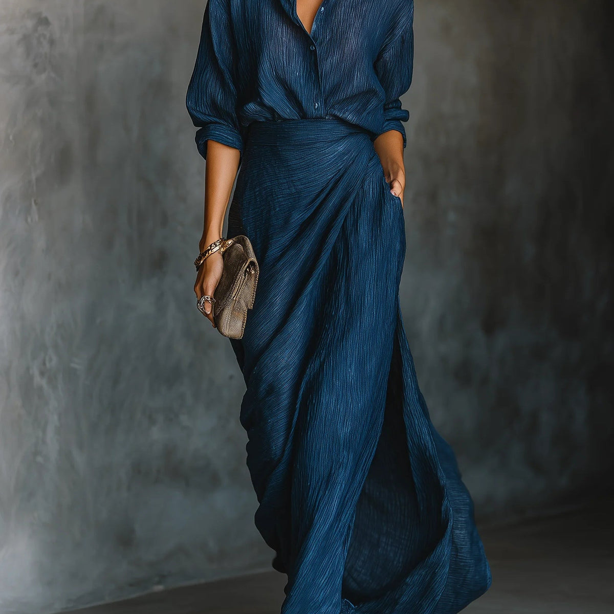 Francesca · Set consisting of shirt and long skirt