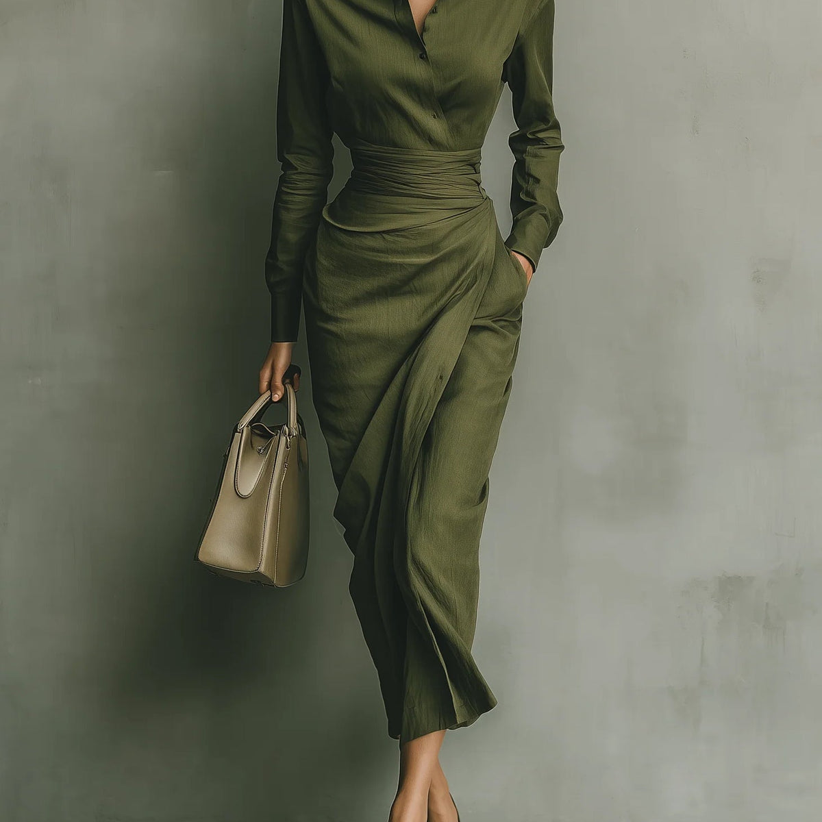 Caterina | Elegant Fitted Maxi Dress