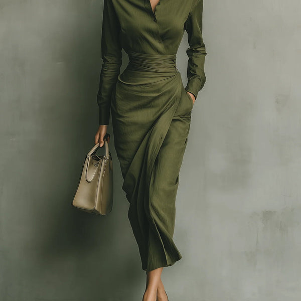 Caterina | Elegant Fitted Maxi Dress