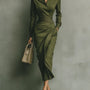 Caterina | Elegant Fitted Maxi Dress
