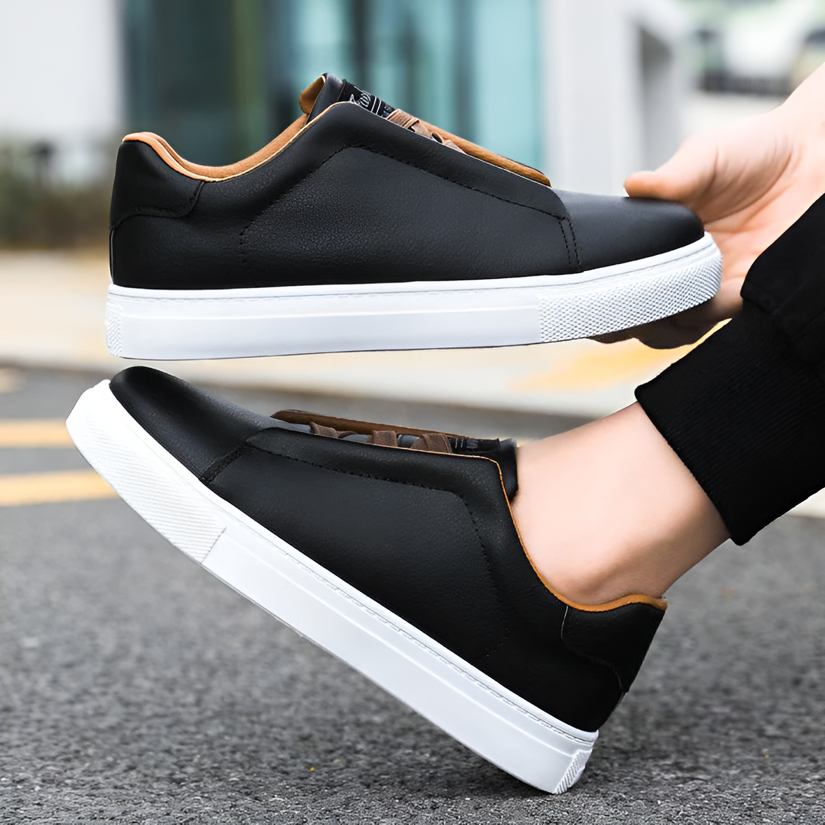 Maxime™ | Chaussures de sport en cuir pour homme