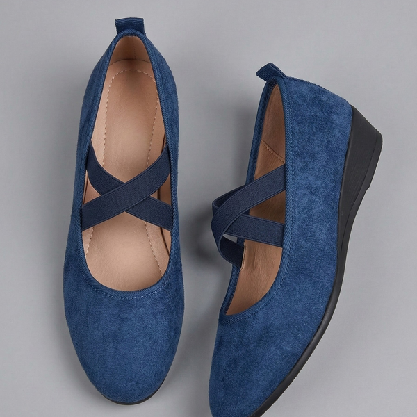 Calerinne | Closed Wedge Ballerina Shoes