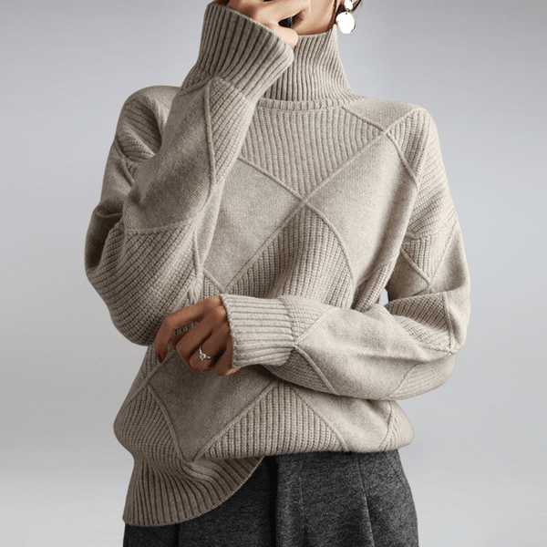 Alice | Pull Col Roulé Doux