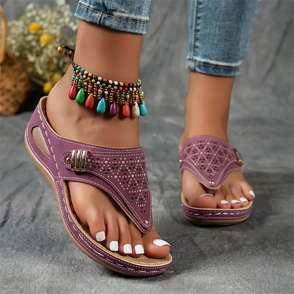 Élodie - Kile-heeled sandals for women
