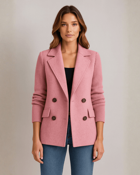 AMA | BLAZER À MANCHES EN TRICOT